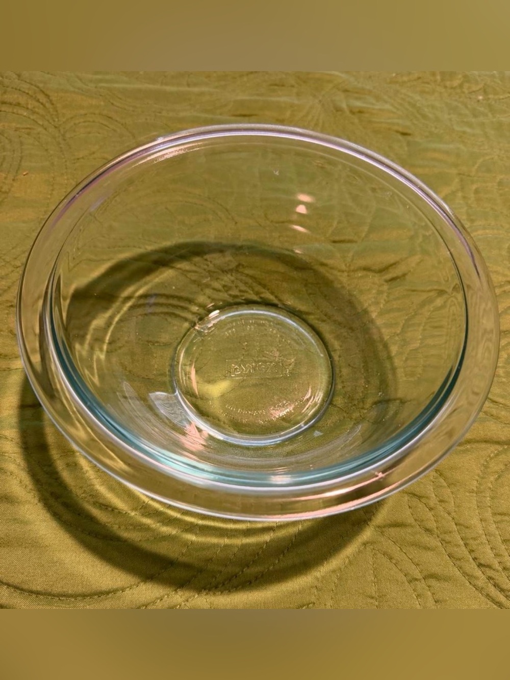 Pyrex Clear Glass Mixing Bowl